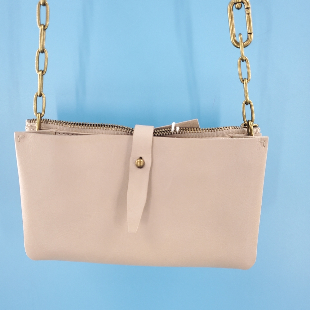 Madewell tan crossbody bag NWT